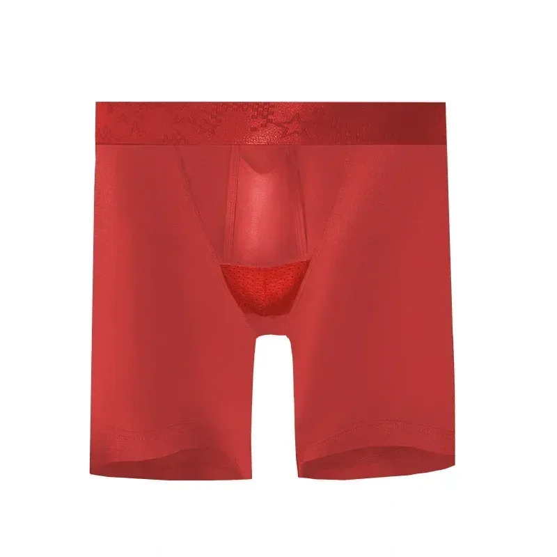 2PCS Men's bullet - separation anti - chafing underwear, men's boxer shorts, breathable underpants, men's sports scrotum - suppo — image 12