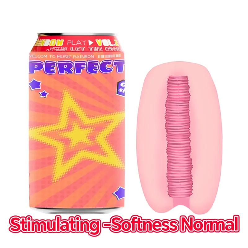 YUU Sex Toys Masculino Escondido Enlatado Copo Masturbação VER.2 Soft STPE Bolso Artificial Buceta Masturbadores para Homens Onahole 7 Cores