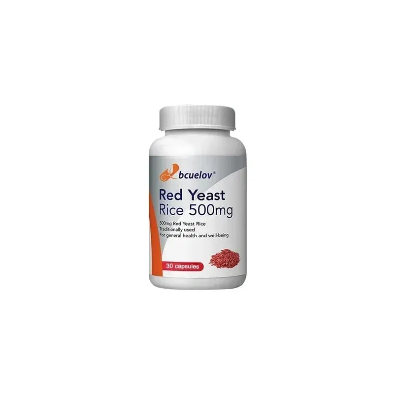 Red Yeast Rice Extract 500 Mg Vegetarian– Advanced Healthy Heart Formula for Cardiovascular Health Supplement
