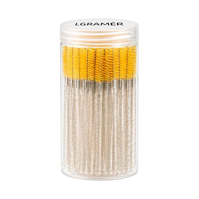 50/100 pcs Eyelash Extension Brush Disposable Eye Lashes Make Up Brushes Mascara Wand Applicator Multiple Colors Makeup Tools — image 23