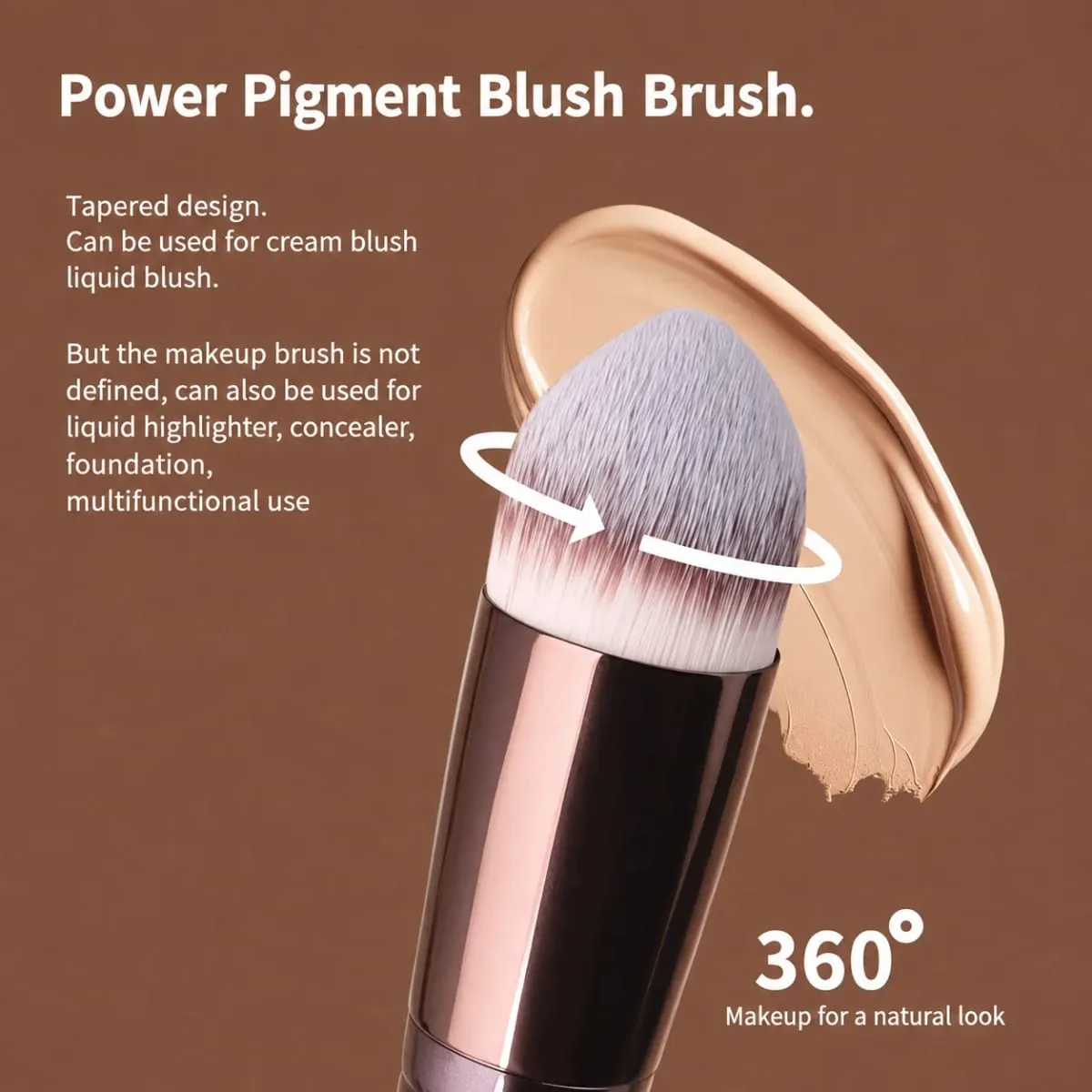 Professional Makeup Brush Set Portable Travel Double-Ended Makeup Brushes Multifunctional Cosmetic Tools In — image 3