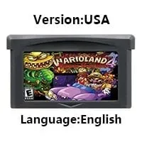 GBA Video Game Cartridge Console Card dDonkey Kong Mario Wario Series Kart Party for GBASP