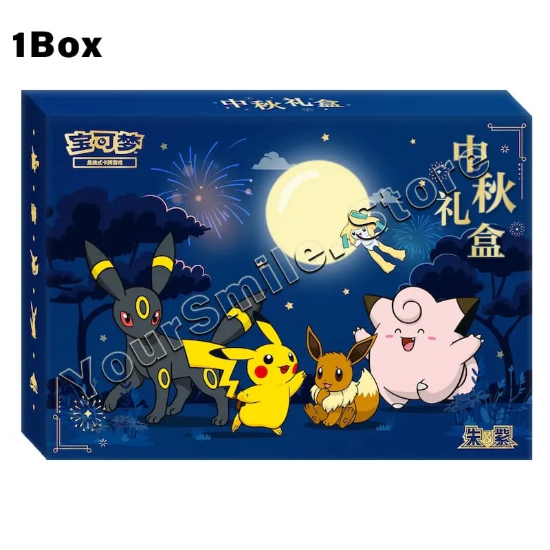 Original Pokemon Trading Cards Genuine PTCG Box Chinese Version Card Deck Display Combination Children Birthday Gifts — image 13