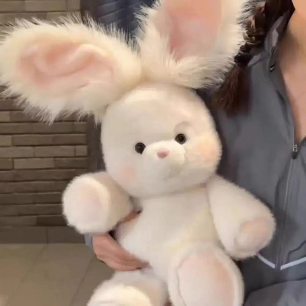 Creative Gift Soft Rabbit Stuffed Animal Plush Pillow Cute Emotional Support Plush Toy 17.7inch with Long Ear Plush Pillow — image 8
