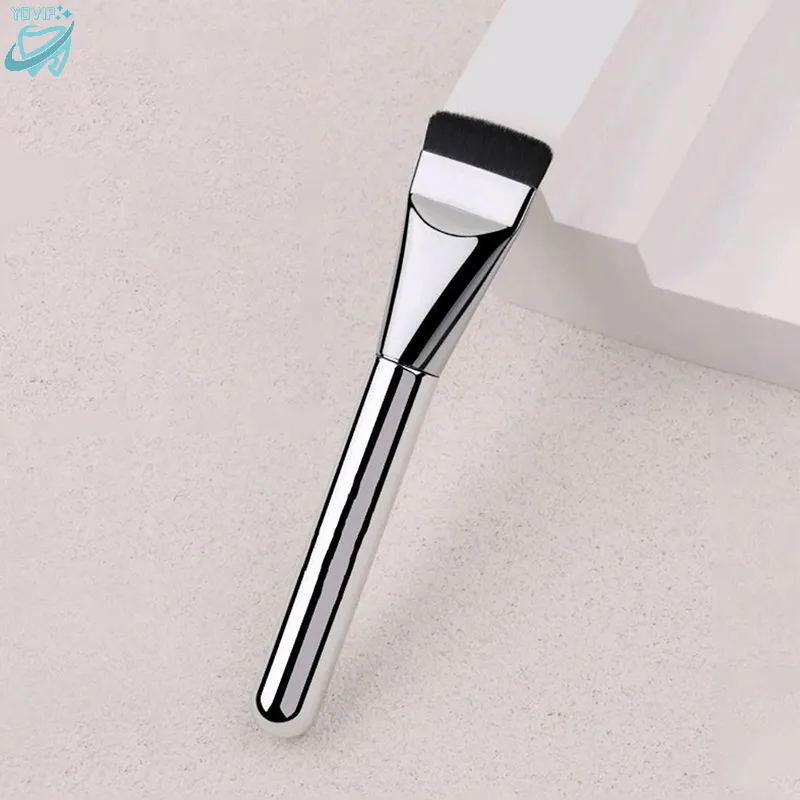 3pcs Flat Angled Makeup Brushes Set Foundation Concealer Contour Mask Brush Flat Head Cosmetic Tools — image 1