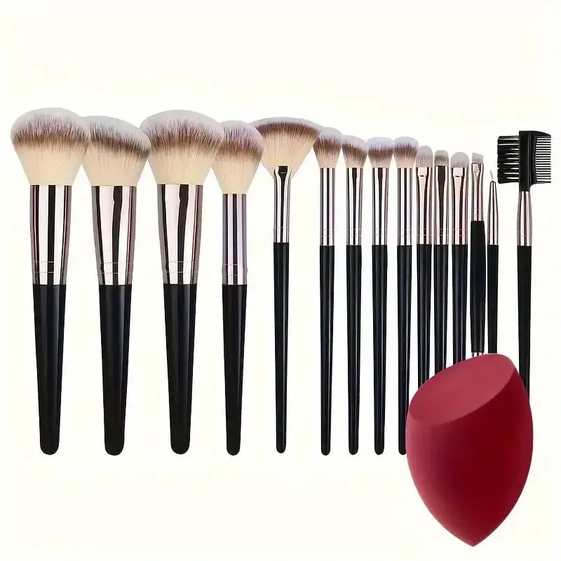 Ensemble de pinceaux de maquillage, 3 à 20 pièces, pour ombre à paupières, fond de teint, correcteur, mélange de Blush, doux et moelleux, outil de beauté pour femmes, cadeau de noël, nouvelle collection