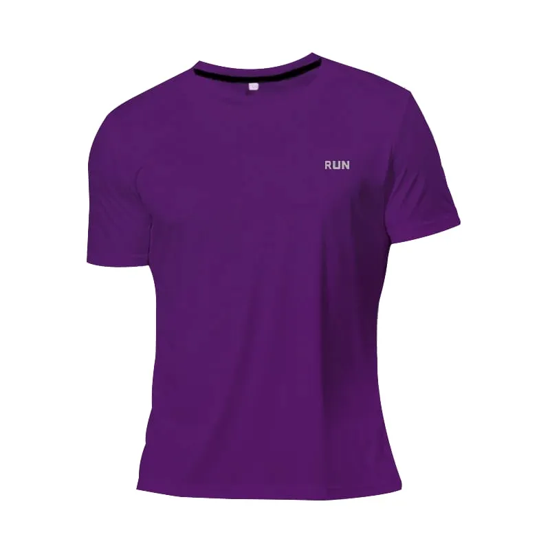 Men's Quick Dry Sports T-Shirt Short Sleeve Breathable Moisture Wicking Lightweight Gym Running Workout Top — image 12