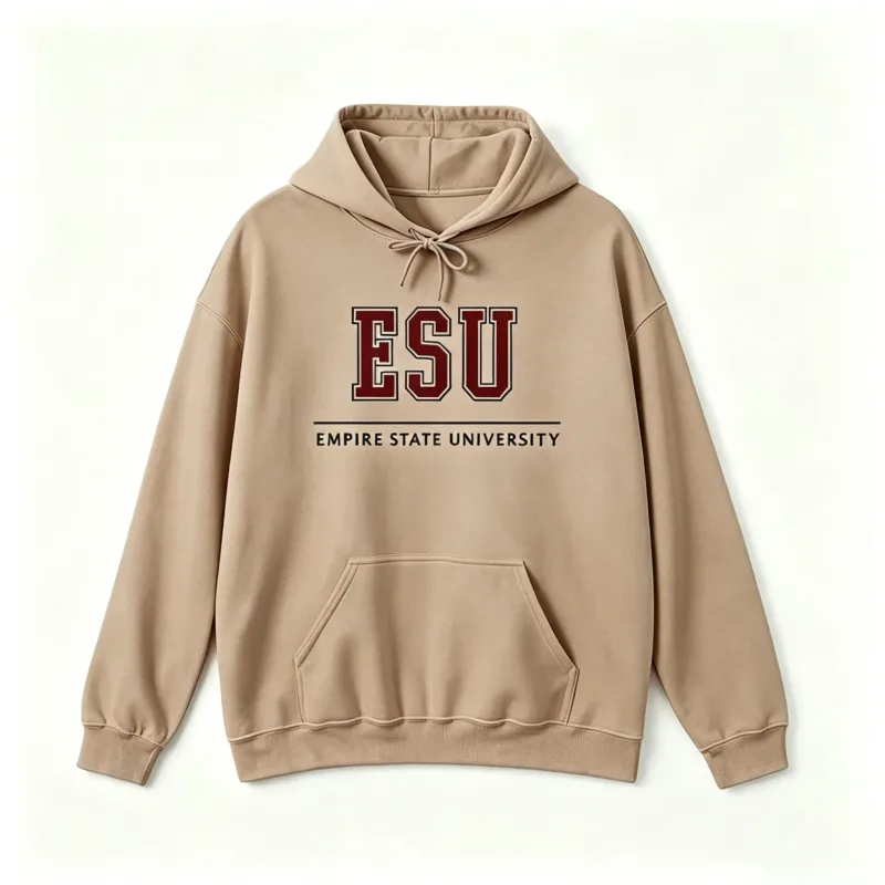 2026 new ESU Empire State University Hoodie Sweatshirt Brand New Day Merch Peter Hoodies Unisex Spring and Summer Long Sleeve — image 9