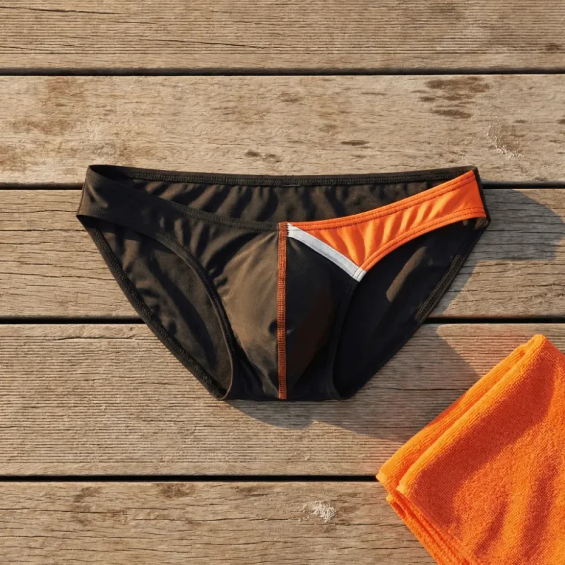 Underpants Thin Men's Triangle Panties Low Waist Lingerie Men's Underwear Breathable Ice Silk Underwear Men — image 9