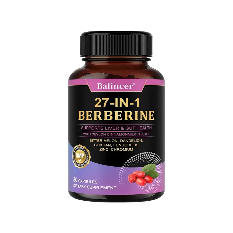Berberine Dietary Supplement - with Ceylon Cinnamon Metabolism Healthy Weight Management Circulatory Health Immune System — image 8