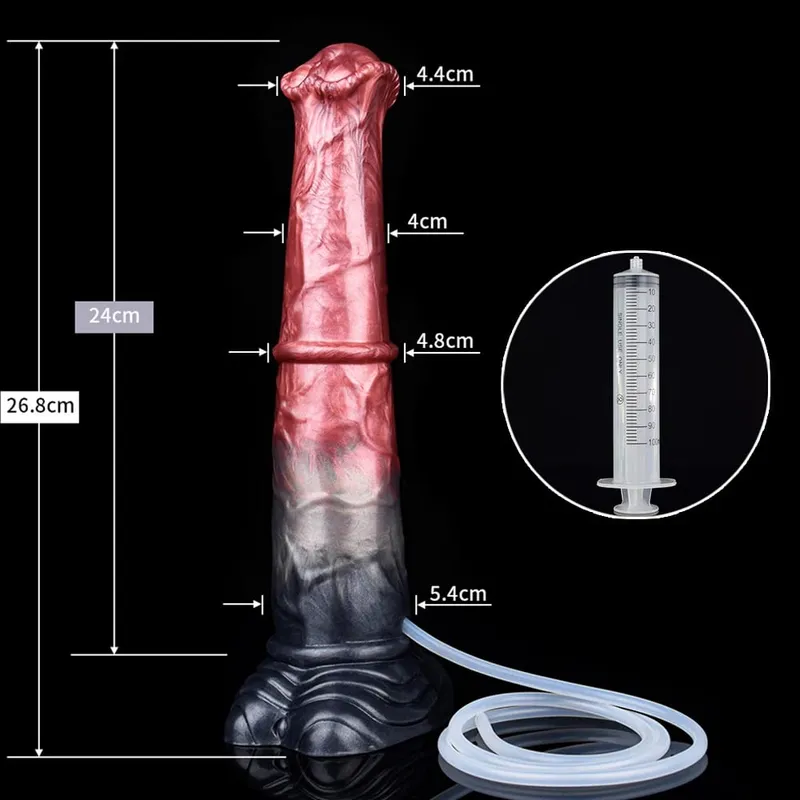 Fantasy Horse Anal Dildos Monster Penis G-Spot Stimulator Squirting Anal Plug Huge Cock Flirting Sex Toys for Men Women 18