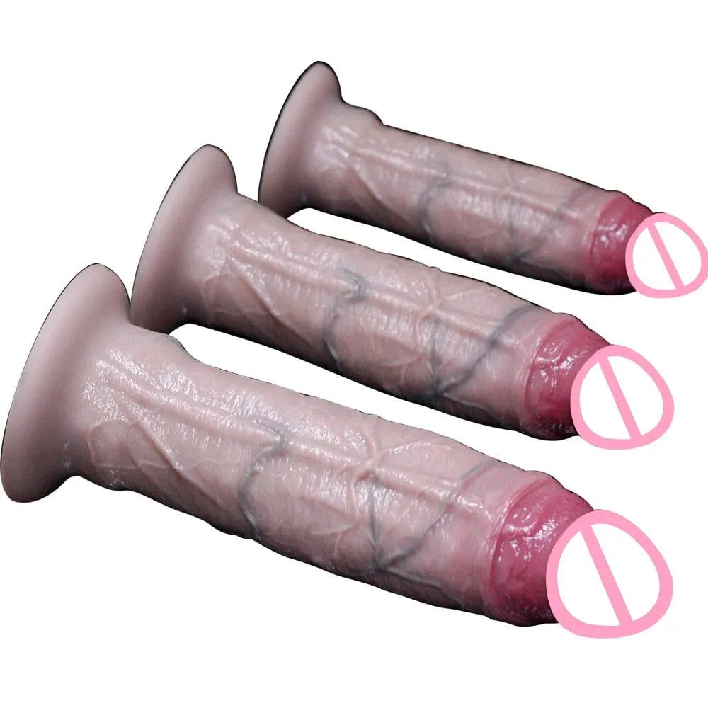 Various Sizes Big Dildos Dick Silicone Penis with Strong Suction Cup Realistic Dildo for Women Men Adult Masturbation Sex Toys — image 1
