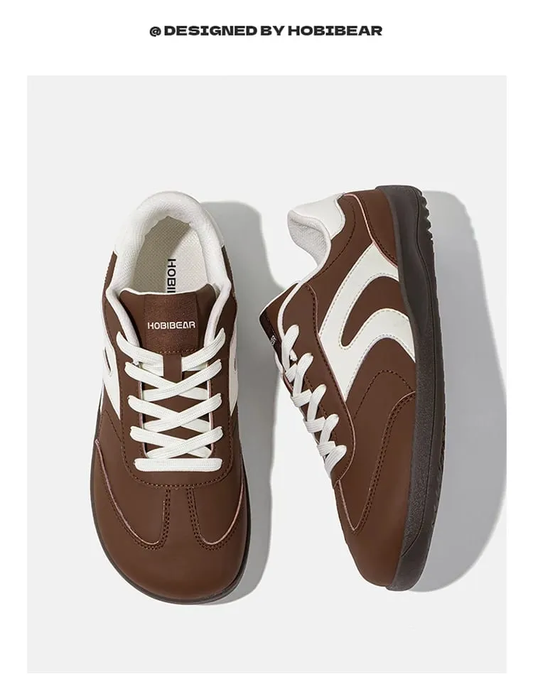 Wide Toe Shoes Unisex Artificial Leather Barefoot Sneakers Casual Retro Zero Drop Shoes for Women Men — image 9
