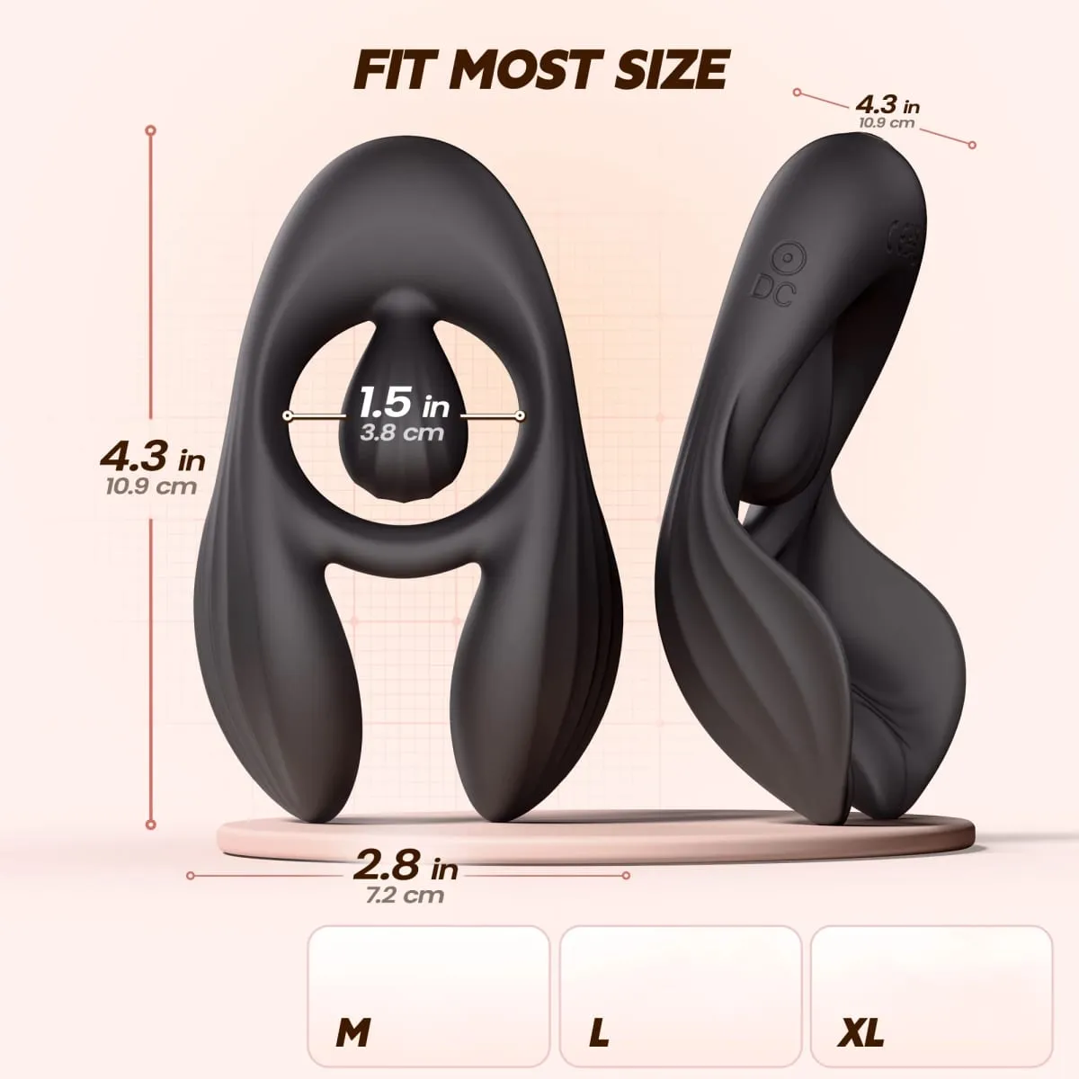 Y-Pao Vibrador Triple Motor Cock Ring Adult Sex Toys for Men Delay Ejaculation Remote Testicle Vibrator Clit Stimulator Couple