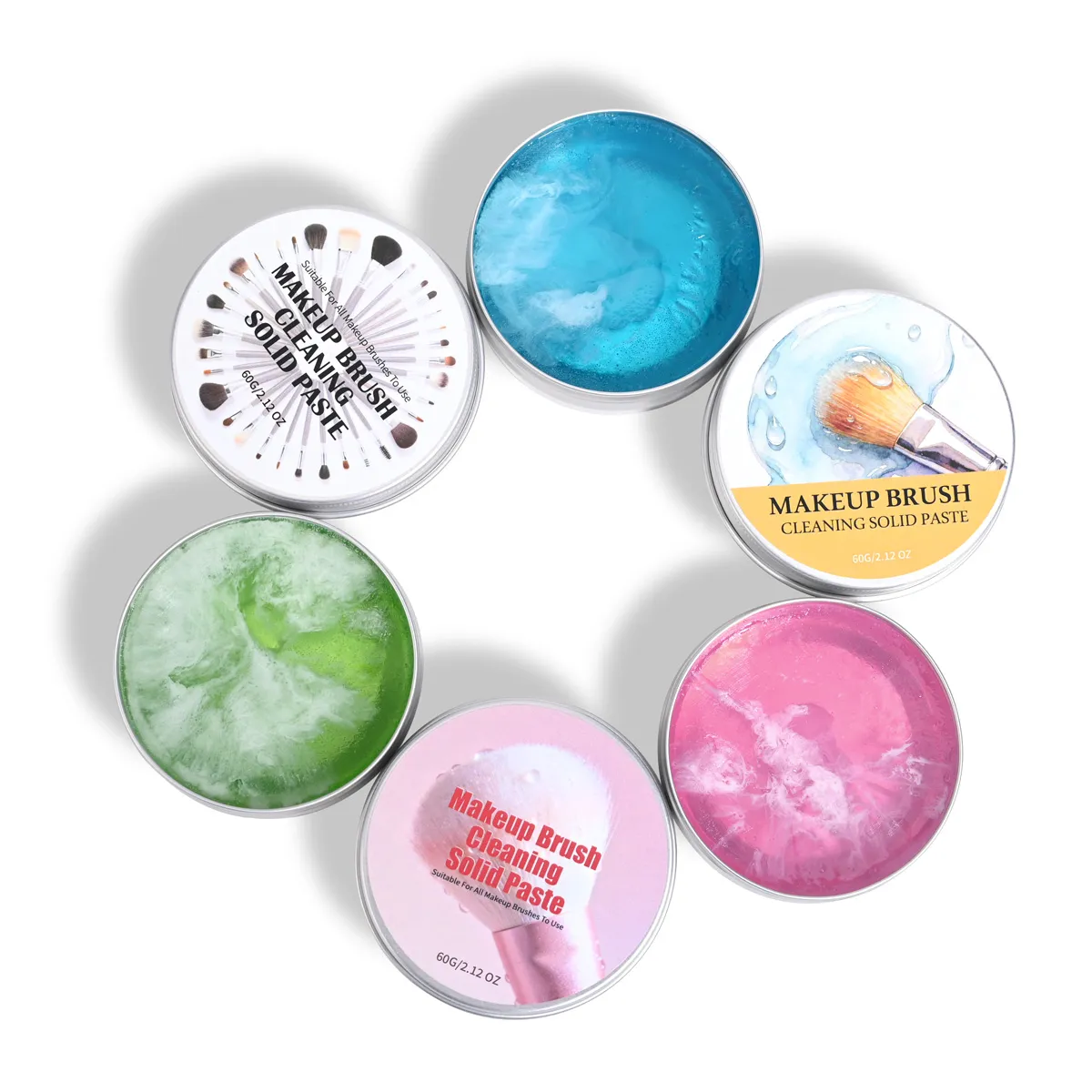 Makeup Brush Solid Cleaning Soap Is Suitable for Cleaning Makeup Brushes and Beauty Tools — image 6
