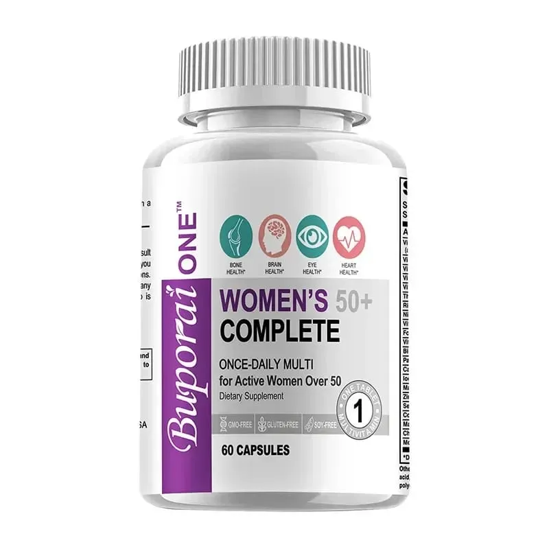 Women’s 50+ Complete Multivitamin - Supports Bone Eye Memory Brain and Skin Health Antioxidant Promotes Metabolism — image 8