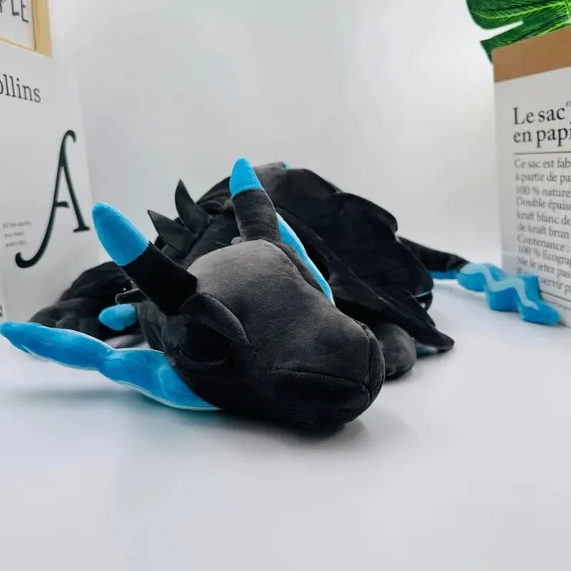New Large 48cm Blue Sleeping Charizard Plush Doll Toys Super Soft Pokemon Stuffed Animal Anime Plush Pillow Floor/Sofa Cushion — image 3