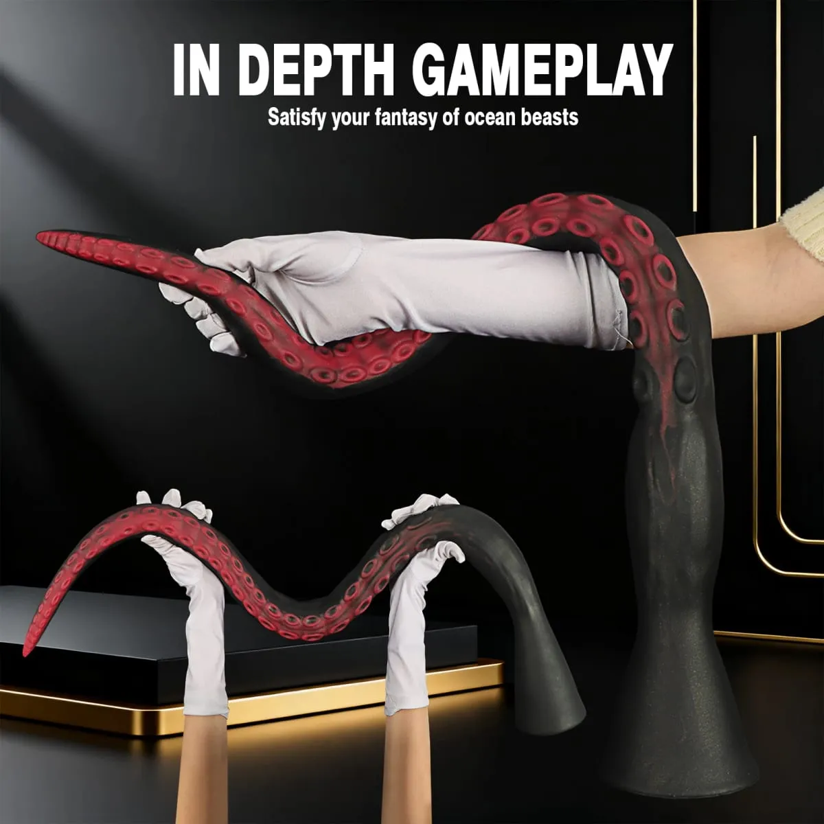 50-100cm Super Long Anal Whip Octopus Anal Plug Silicone Suction Cup Bdsm Buttplug Dilatdor Anal Xxl Sex Toys Women Men Sex Sho — image 3