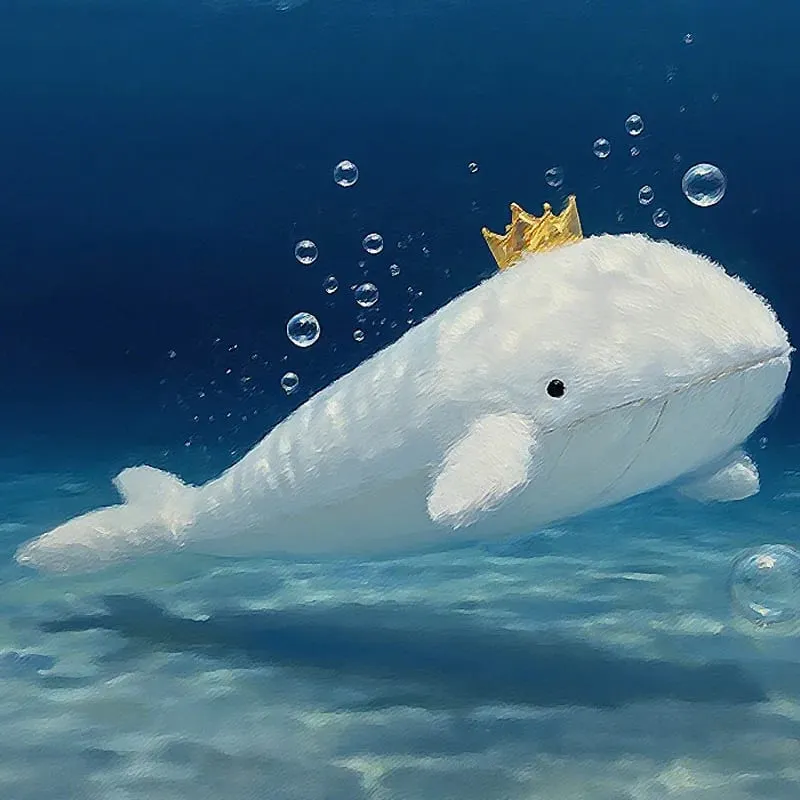 60cm Cute Beluga Whale Plush Toys Super Soft Plush Throw Pillow Skin-friendly Sleep Companion Decorative Ornament Gift For Child — image 4