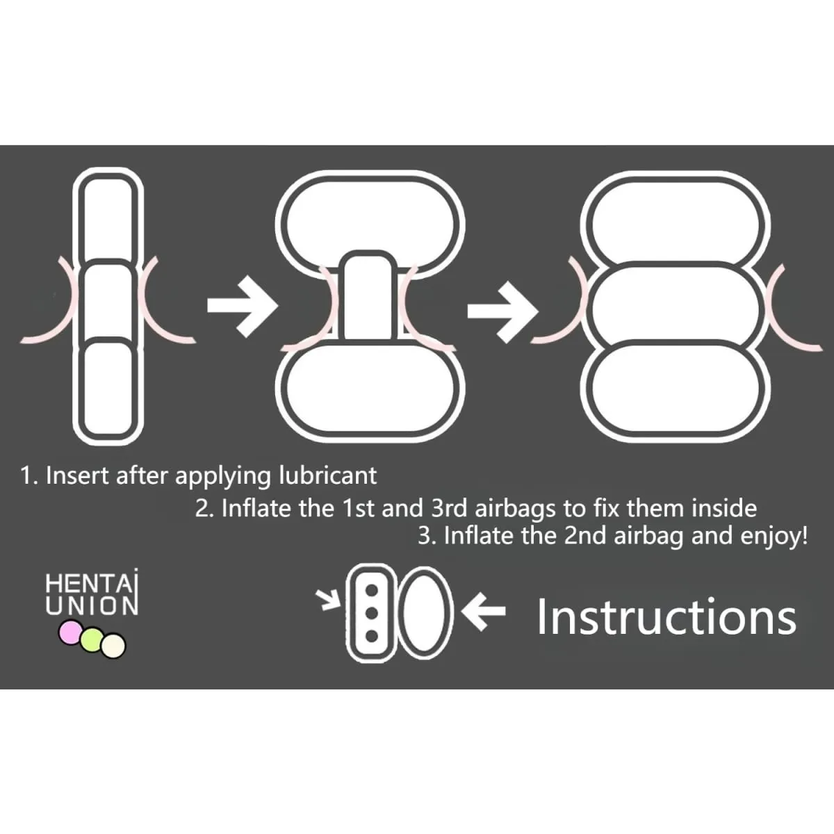 Three-chambered Inflatable Anal Plug Big Dildos Butt Plug Dilator Women Men Sex Toys Prostate Massager BDSM G Spot Stimulator — image 6