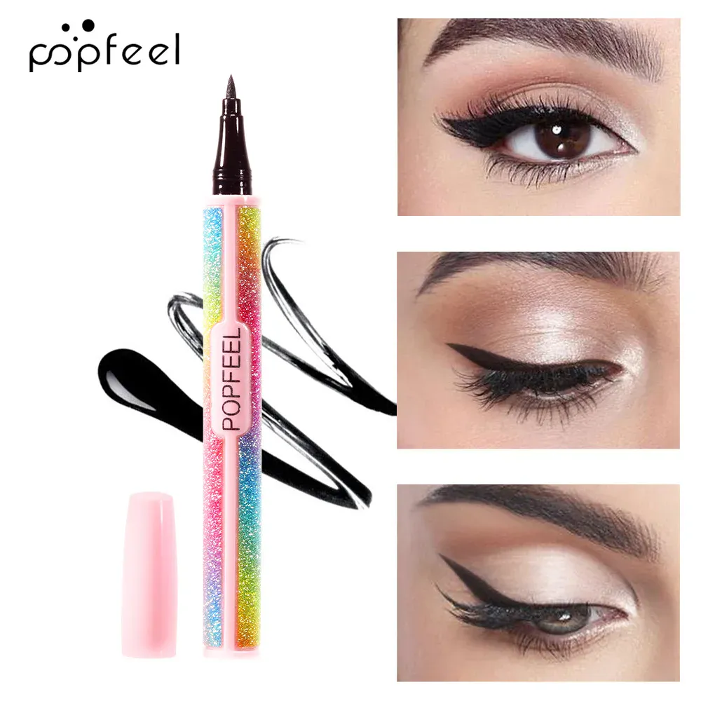 Penna eyeliner liquida nera Popfeel più venduta per trucco da donna, matita per eyeliner liscia, a lunga durata, ad asciugatura rapida, cosmetica nuova — image 1