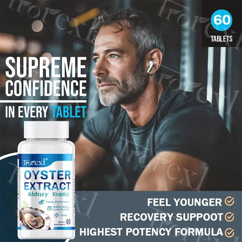 MAX Empowers Oyster Male Supplement Tablets - Promote Male Sense and Satisfaction