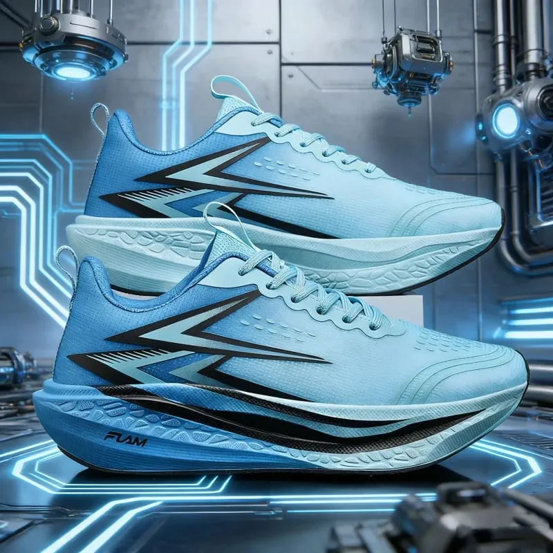 HOT Running Shoes Carbon Board Speciality Marathon Men Sports Breathable Lightweight Women Comfortable Athletic Nonskid Sneakers