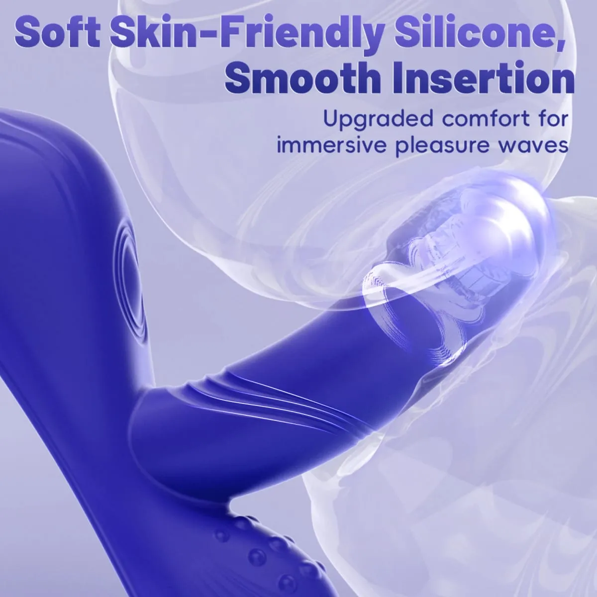 Riding Grinding Thrusting Vibrator - Remote Control Sex Grinders with 9 Thrusts Vibrations for Clit Perineum G Spot Stimulation — image 6