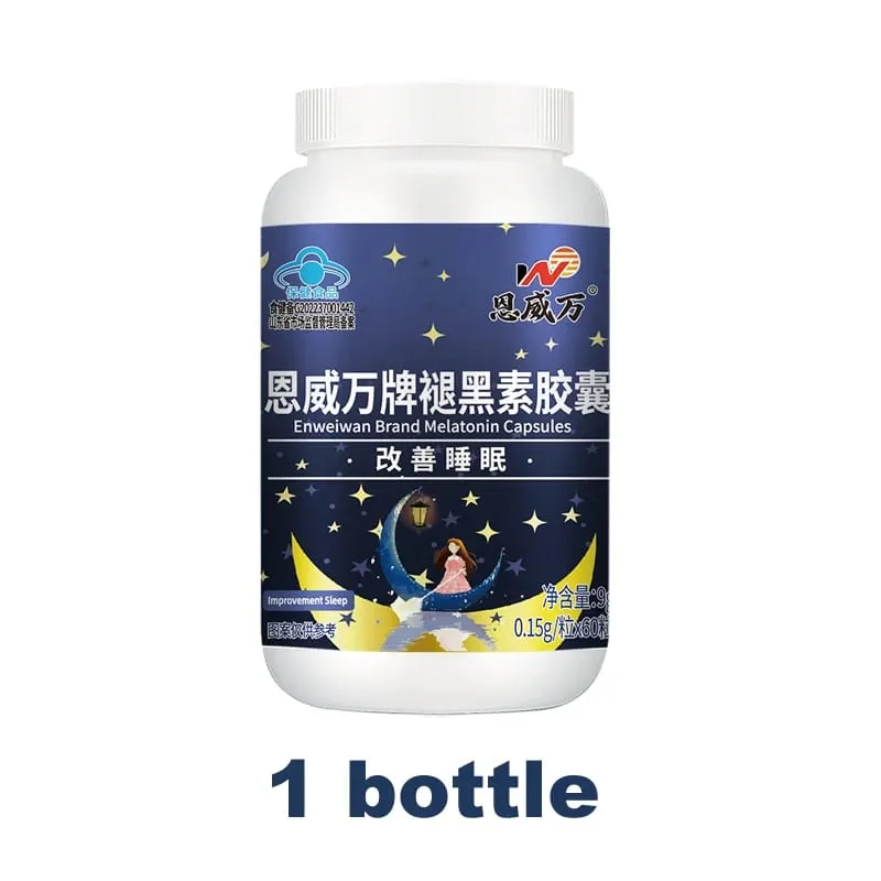 Melatonin Capsules Deep Sleep & Brain Cognition Extra Strength Liposomal Melatonin with Vitamin B6 double effect quality sleep — image 8