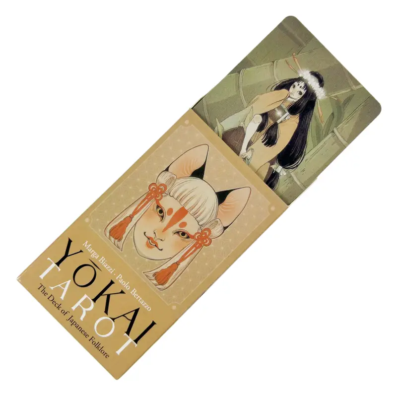 Yokai Tarot Cards Deck 78 Pcs Cards Rooted In Japanese Folklore Oracle English Visions Divination Edition Deck Board