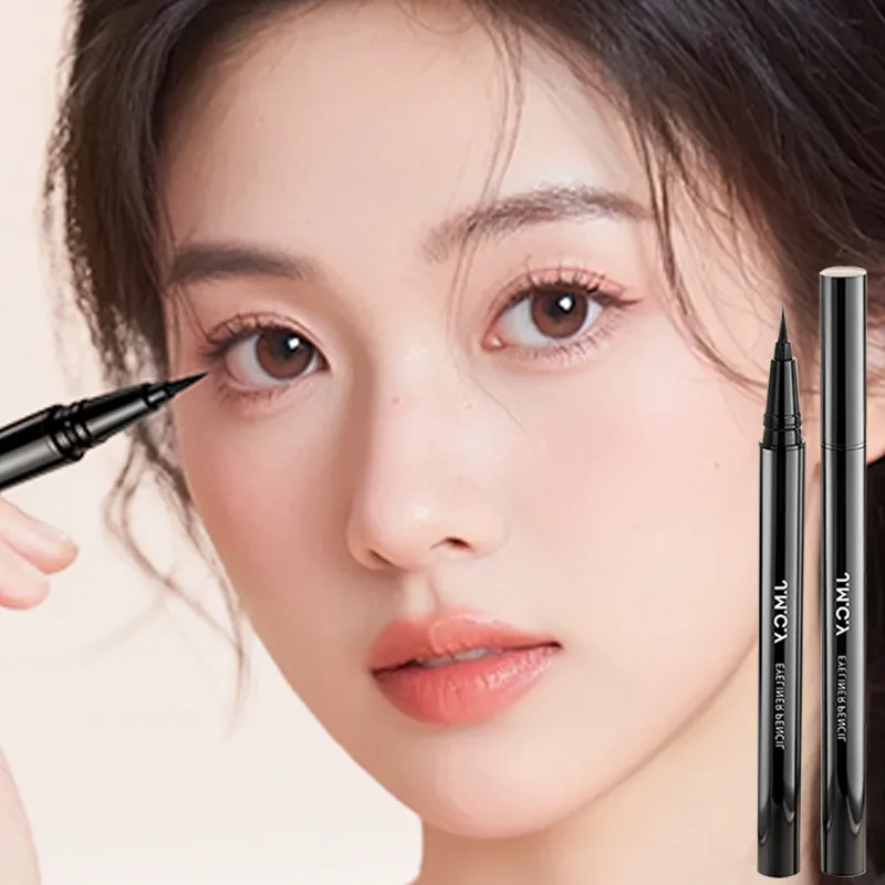 1 Pcs Black Color Eye Make-up Liquid Eyeliner Lasting Waterproof Non Fading Beauty Makeup Tools Quick Dry Non Halo Dye Eyeliner — image 3
