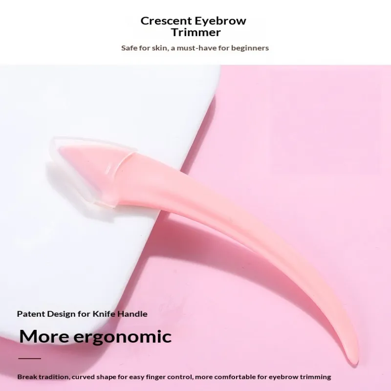 Eyebrow Grooming Set With Comb Eyebrow Scissors Curved Safety Eyebrow Razor Professional Makeup Trimming Tools for Beginners — image 5