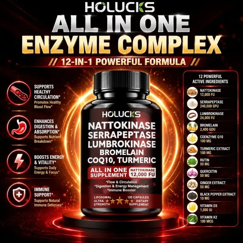 Turmeric Bromelain Supplement with Curcumin & Rutin Improve Blood Flow Digestion & Full-Body Comfort — image 2