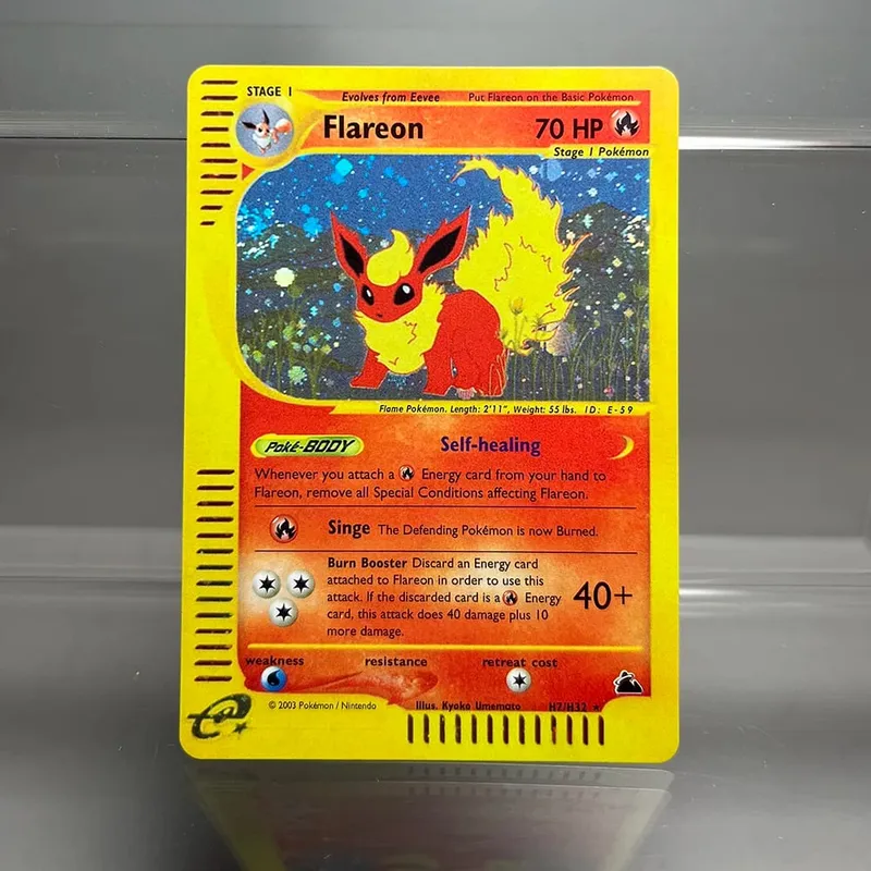 Kad PKM Charizard Steelix Celebi Kad Kerajang Tunggal Magneton Gengar Kad Koleksi Permainan Klasik Kad Proksi PTCG