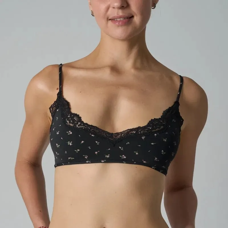 Solid Lace Thin Underwear Sets Women Slim Lift Comfortable Minimalist Without Steel Ring Bra Suit Sweet Y2K Sport Bras and Panty — image 13