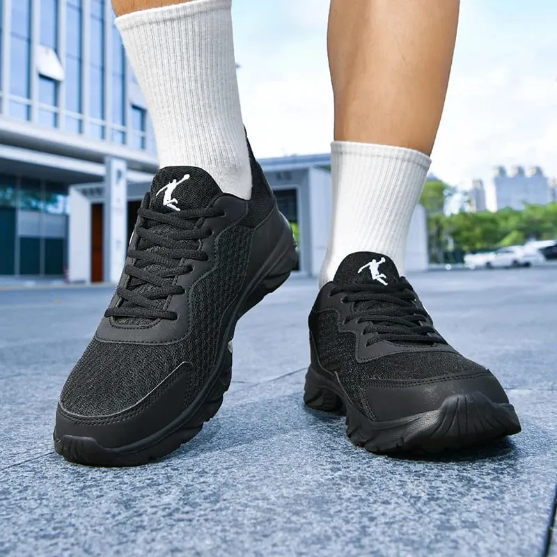 Men Sports Shoes Fashion Lace Up Daily Wear Anti Slip Running Shoes Rebound Cushioning Street Casual Sneakers for Men — image 7