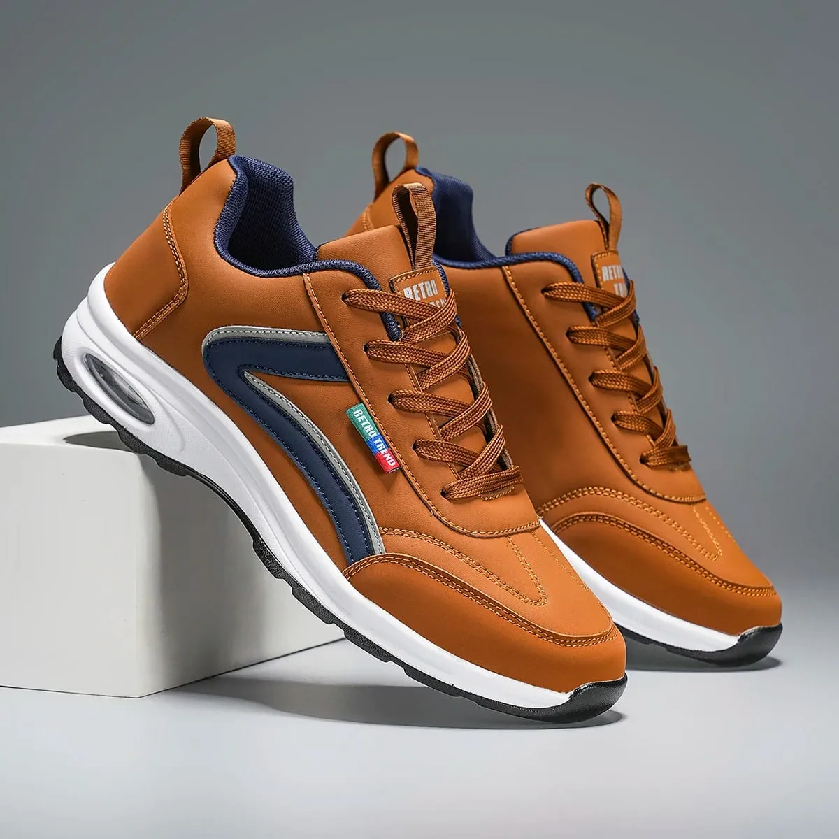 Men's Large Size Sports Shoes Outdoor Hiking Running Comfortable Casual Versatile Fashionable Training Shoes for Couples — image 5