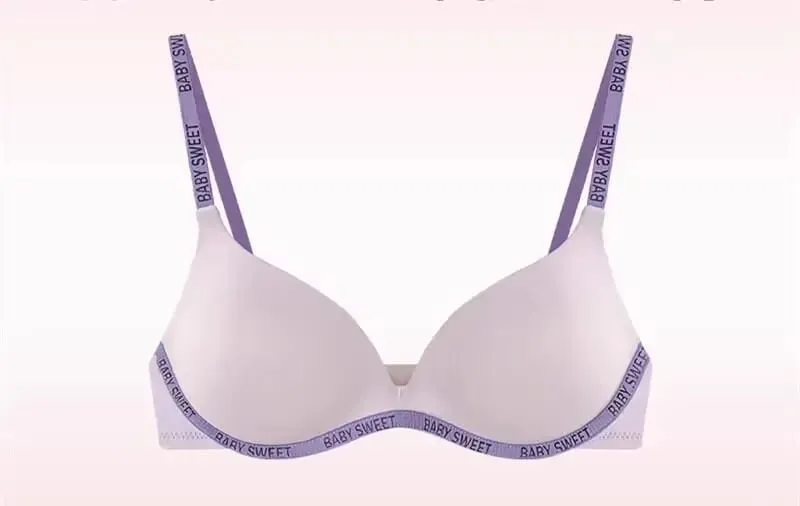 Trendy Dopamine Multicolor Seamless Bra Panty Set Sexy Push Up Small Bust Lift Wireless Soft Support Daily Party Plus Size 32-38 — image 11