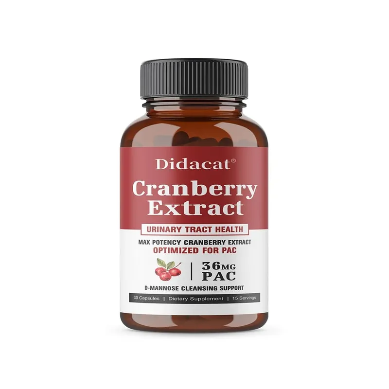 36 mg PAC from Superior Cranberry Juice Extract - Plus D-Mannose Supports Urinary Tract Health Cranberry Capsules for Women — image 9