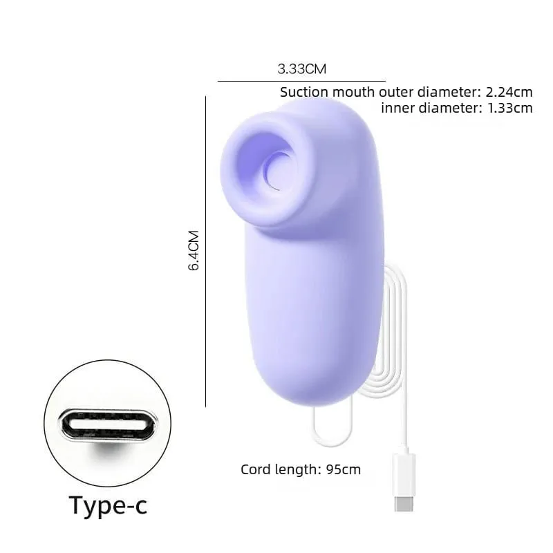 Mini Clit Sucker Vibrator For Women Sucking Clitoris Nipples Stimulator Beginner Female Masturbator Adult Goods Sex Toy Women — image 4