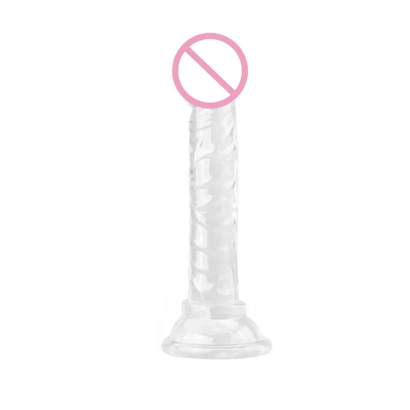 Realistic Dildo Masturbator Anal Toys For Women Crystal Dildo Suction Cup Penis Female Sex Toys G-Spot Erotic Toy for Adults 18 — image 13