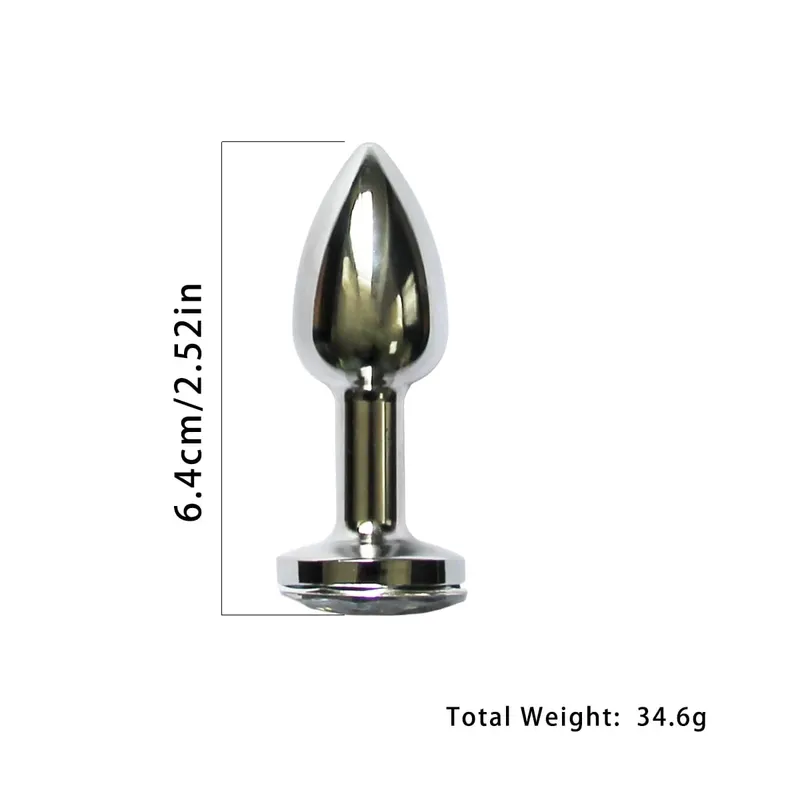 Metal Anal Plug with Long Fluffy Tail – Fox Tail Butt Plug for Cosplay Role Play BDSM Adult Toy — image 19