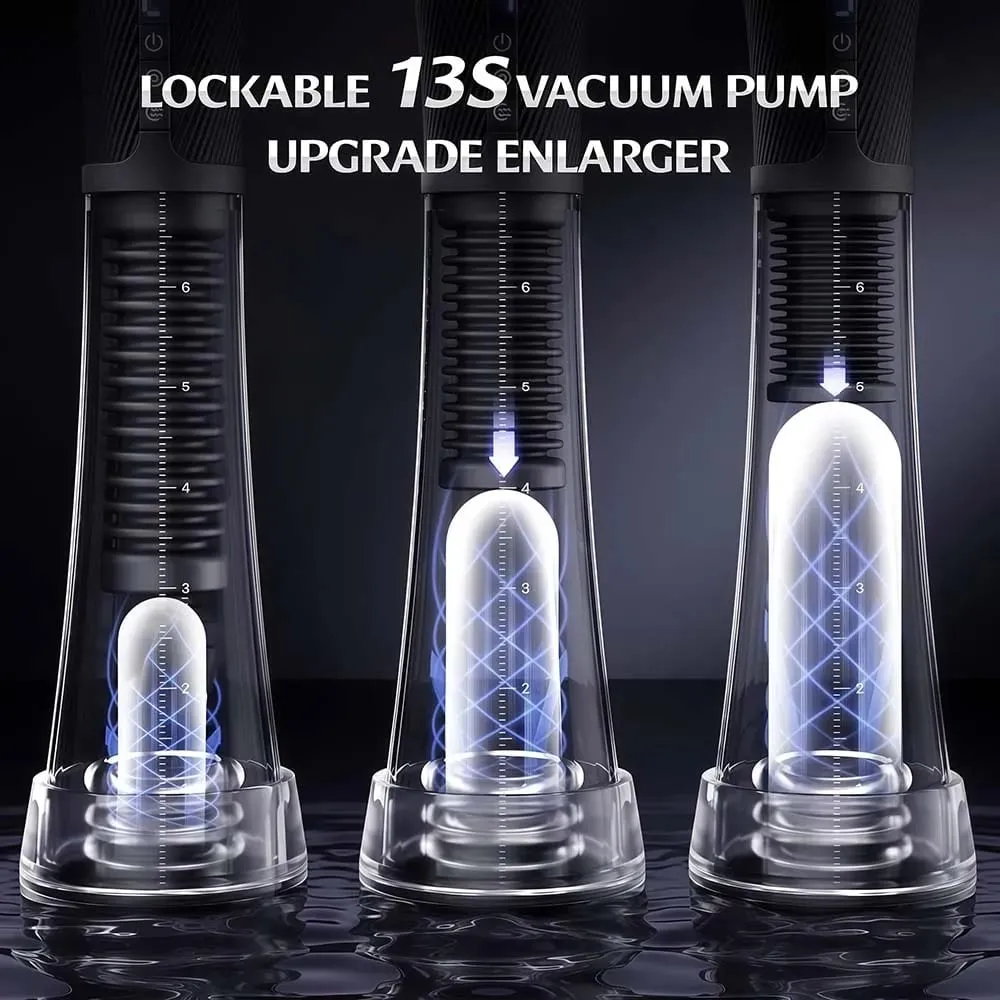 APP Control Electric Penis Pump for Men IPX7 Waterproof Male Masturbator Automatic Control Vacuum Suction Massager Adult Sex Toy — image 6