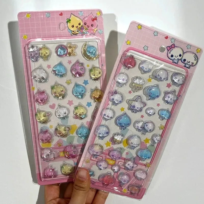 3D Stickers Cartoon Sticker Accessories Cute Stickers Seal 3d Phone Stickers Notebook DIY Stickers ボンボン ドロップシール — image 4