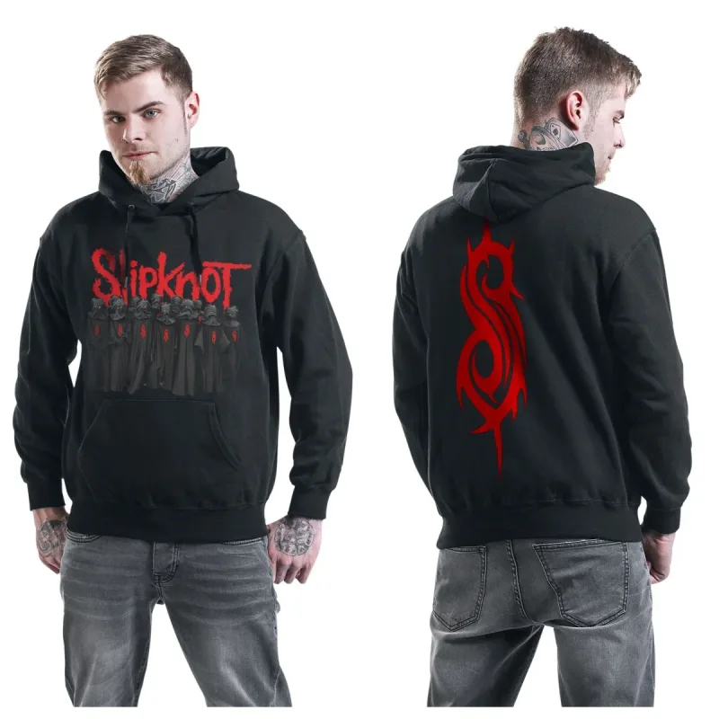 Slipknot Hoodies Pop 2026 New Sale Retro-style Band T-shirt for Both Men and Women Same Design for Both Genders — image 3