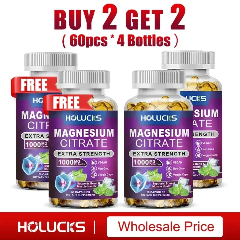 Buy 2 Get 2 Free! High Potency Magnesium Citrate Supplement — image 9