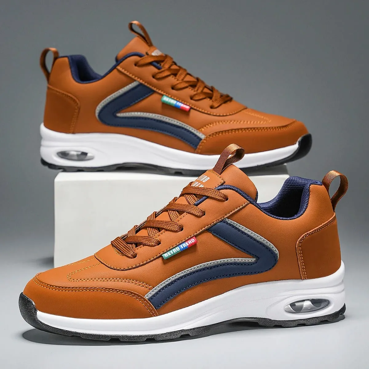 Men's Large Size Sports Shoes Outdoor Hiking Running Comfortable Casual Versatile Fashionable Training Shoes for Couples — image 3