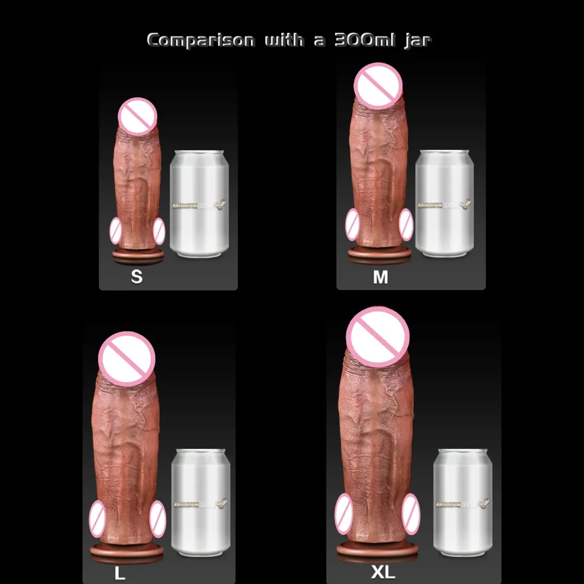 Realistic Dildo Lifelike Skin Texture Firm Core Design Ultimate Satisfaction Adult Toy — image 6