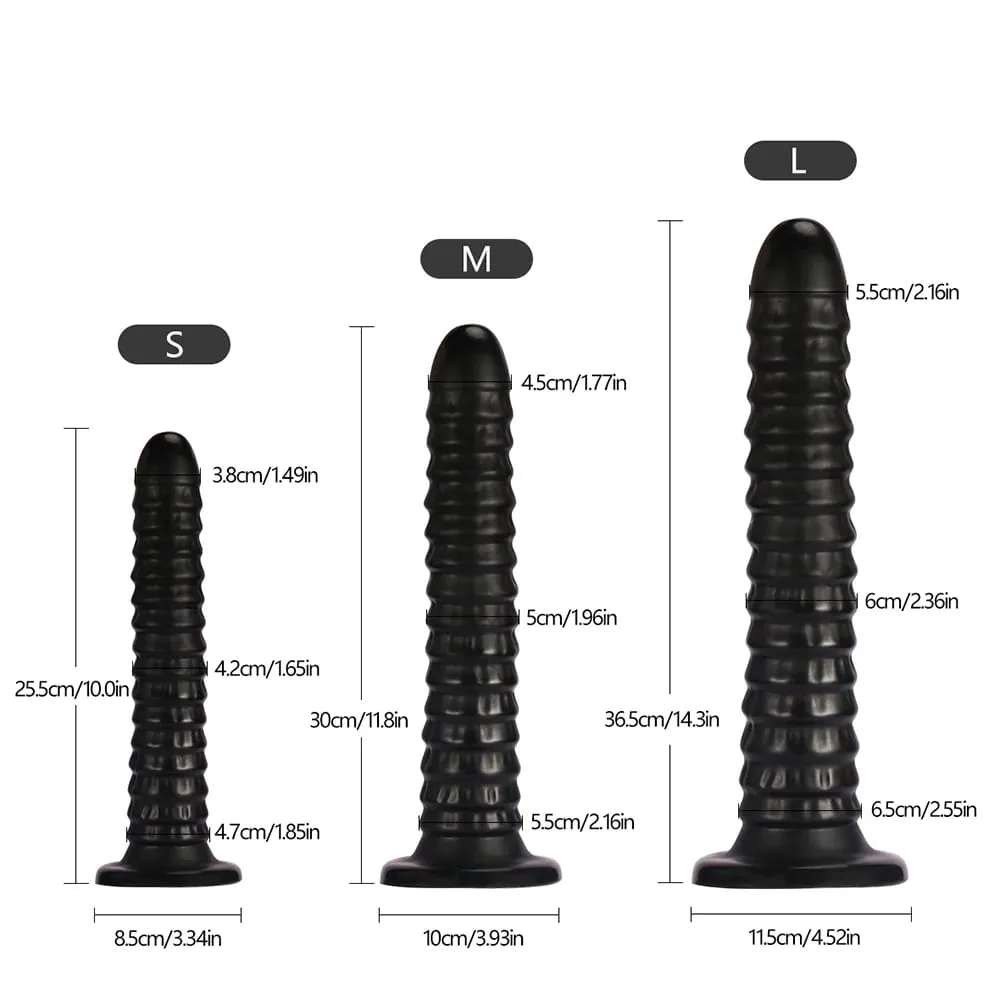 Super Long Anal Plug Bead Dildo Sex Toys For Woman Adult Sex Toys Suction Cup Big Buttplug Gay Lesbian Super Long Anal Dilator — image 2