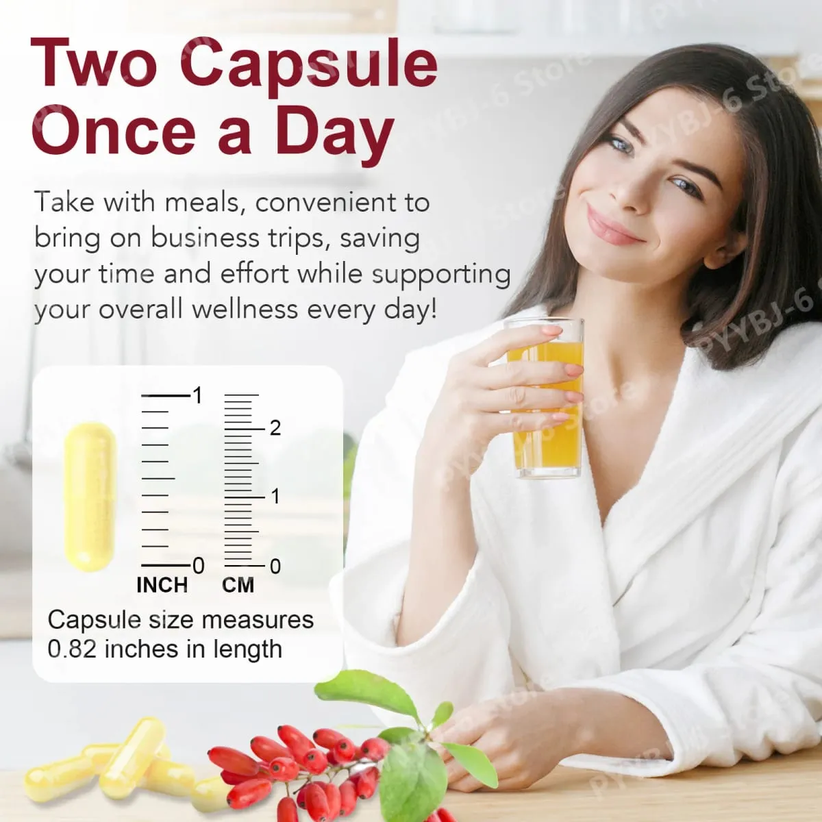 Berberine Plus Κάψουλες 1200mg Berberine HCl Μεταβολισμός & Υποστήριξη Υγείας του Πεπτικού Εντέρου 120 Κάψουλες — image 7